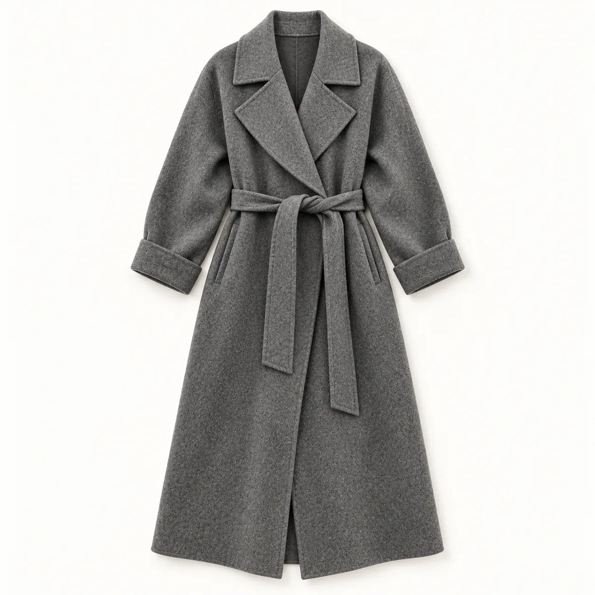 Manteau Kimono Chaud Gris Cool