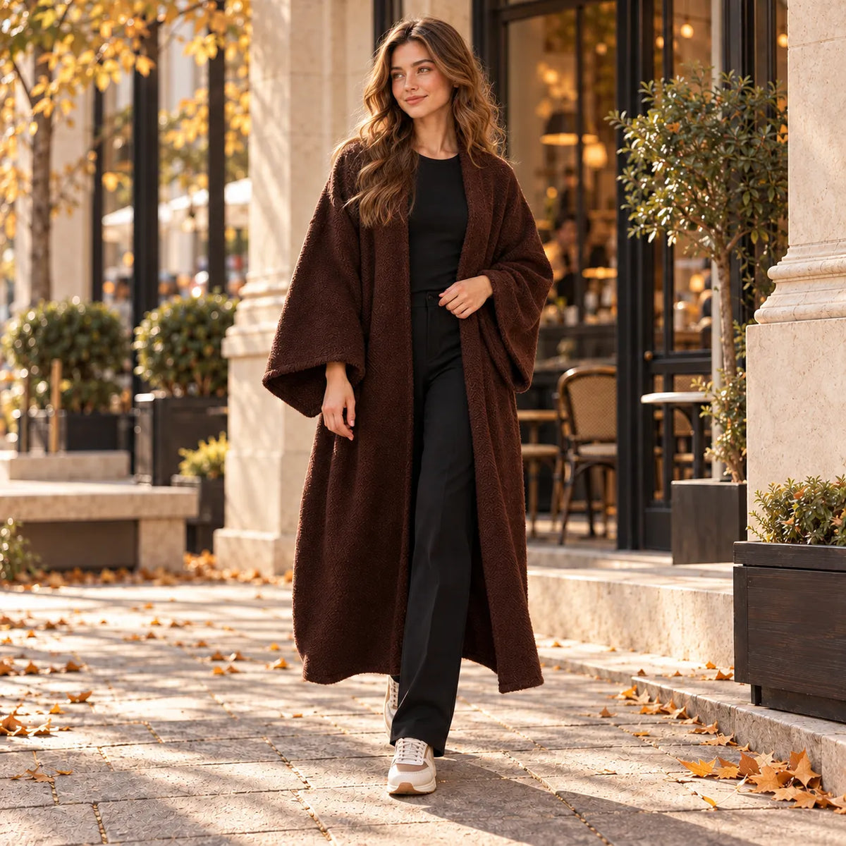 Manteau Kimono Minimaliste