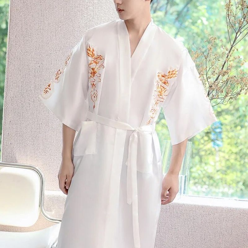 Peignoir Homme Été Court