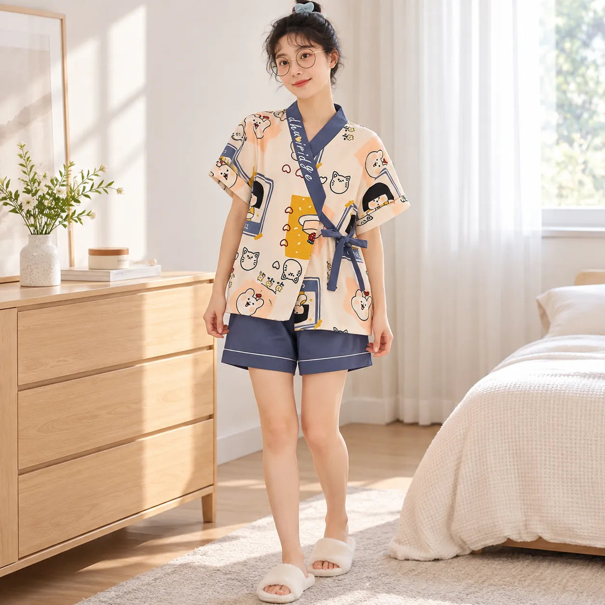 Pyjama Kimono Femme Stylé