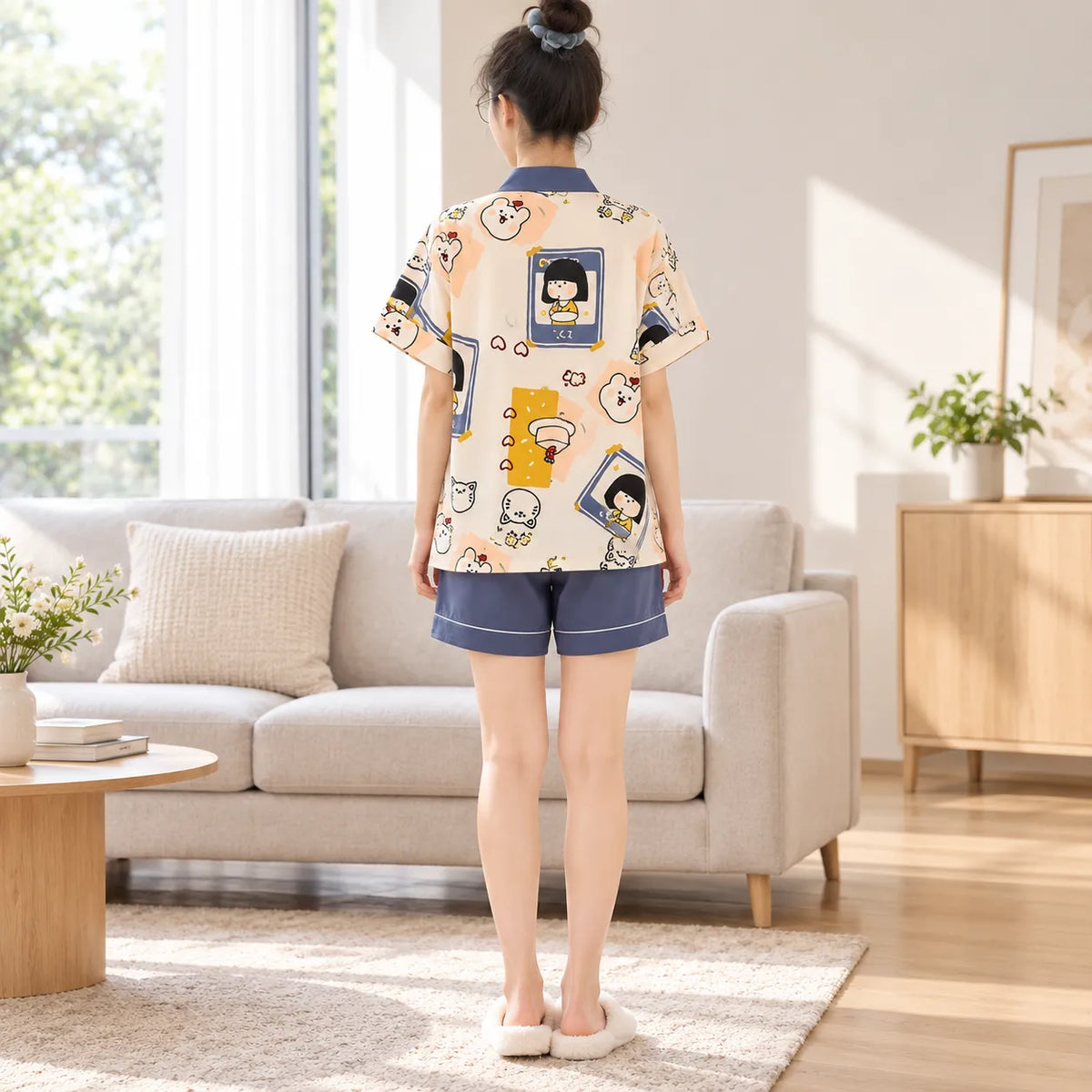 Pyjama Kimono Femme Stylé Léger
