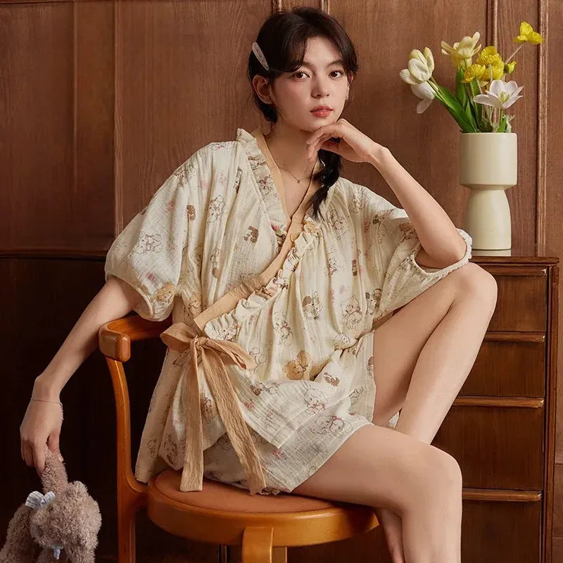 Pyjama Kimono Femme d’Été