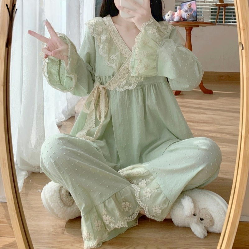 Pyjama Kimono Lolita à Dentelles Léger
