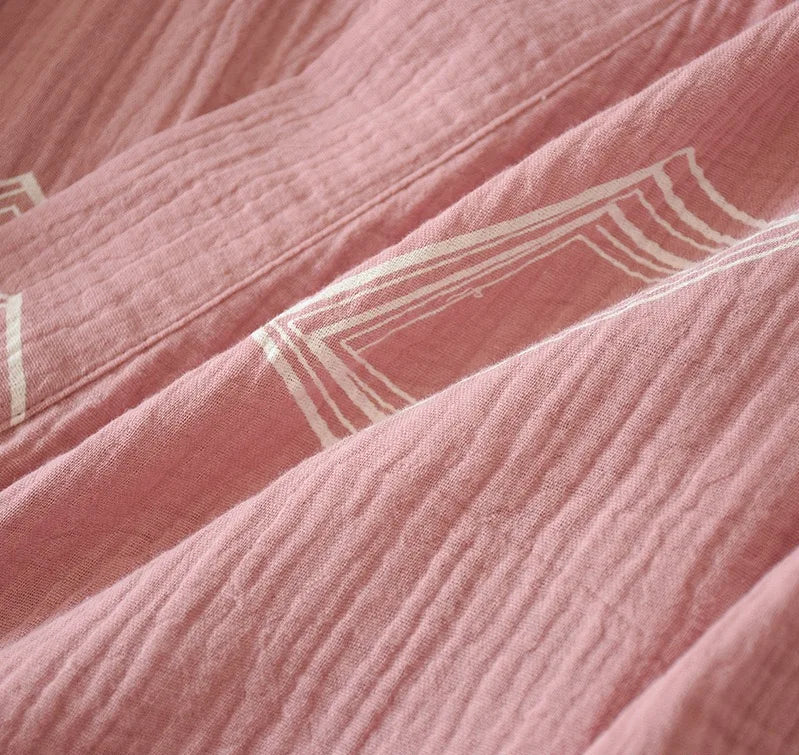 Pyjama Kimono en Coton Confortable doux