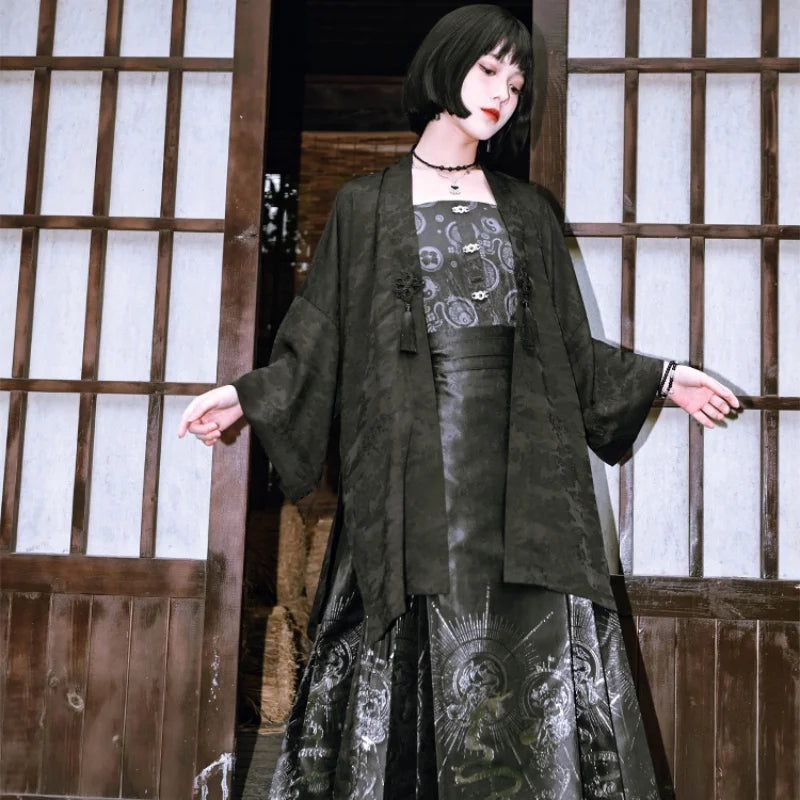 Robe Kimono Gothique