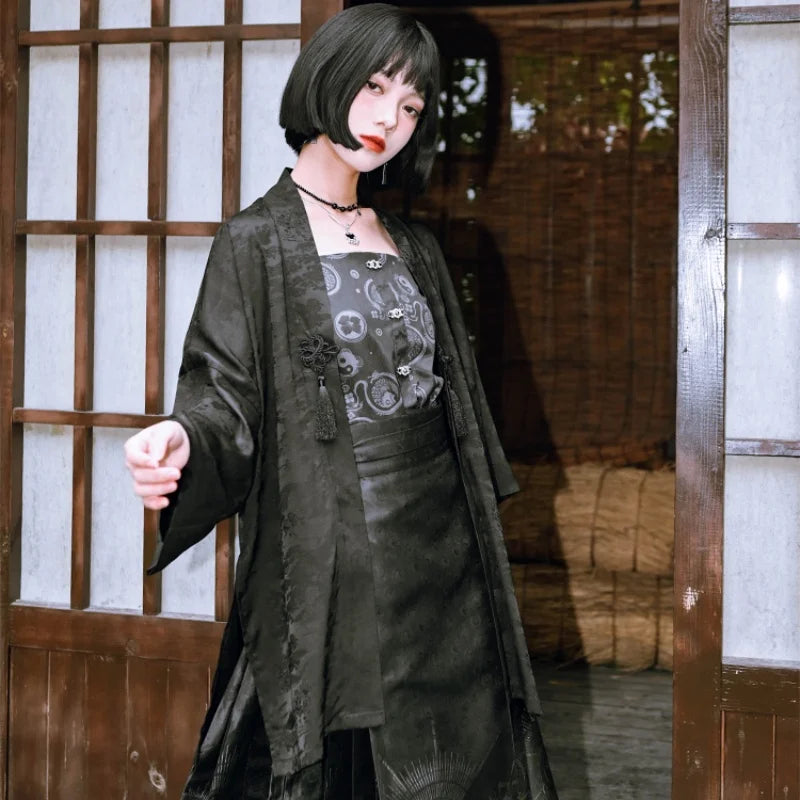 Robe Kimono Gothique fluide