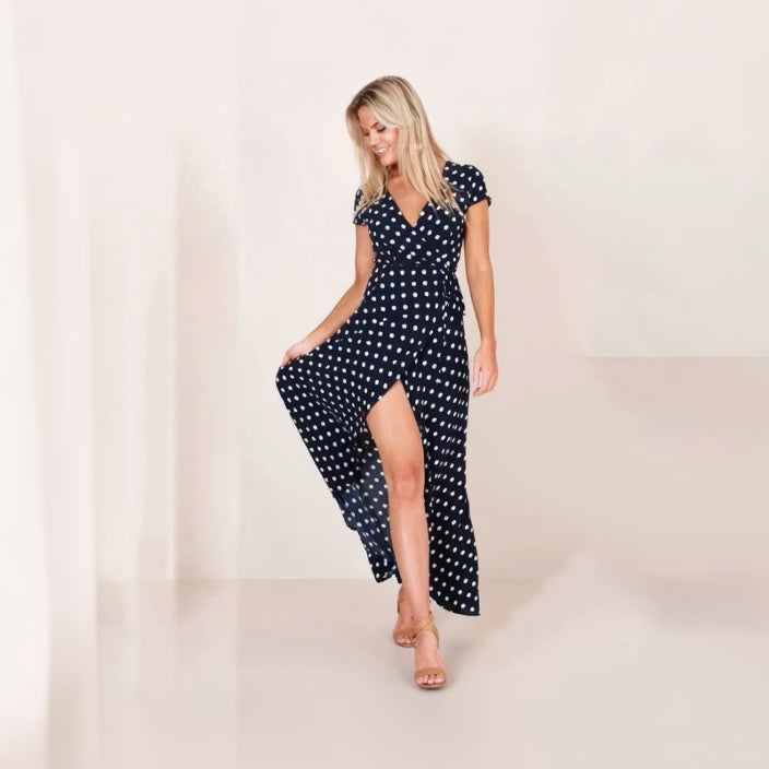 Robe Kimono Longue Noire