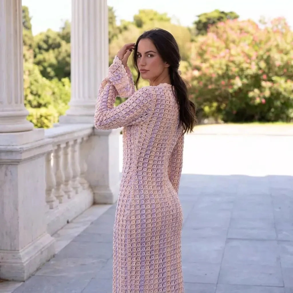 Robe Kimono de Plage Pastel Design