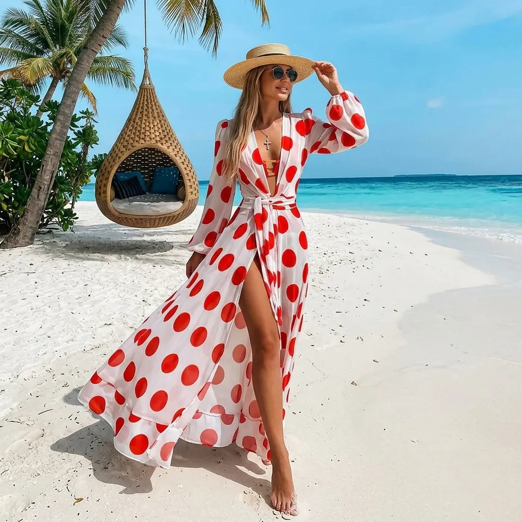 Robe de Plage Elegante Design