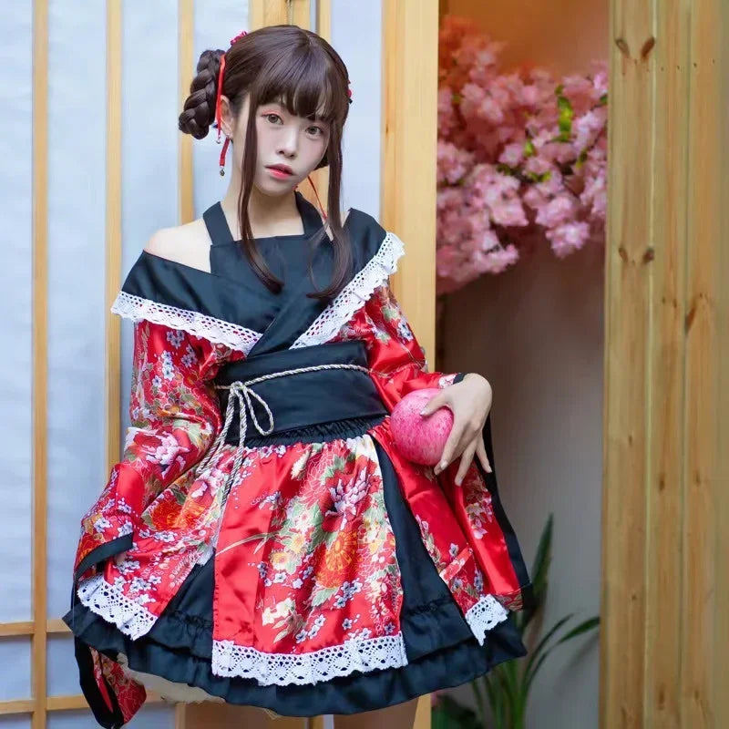 Kimono Court Japonais Lolita