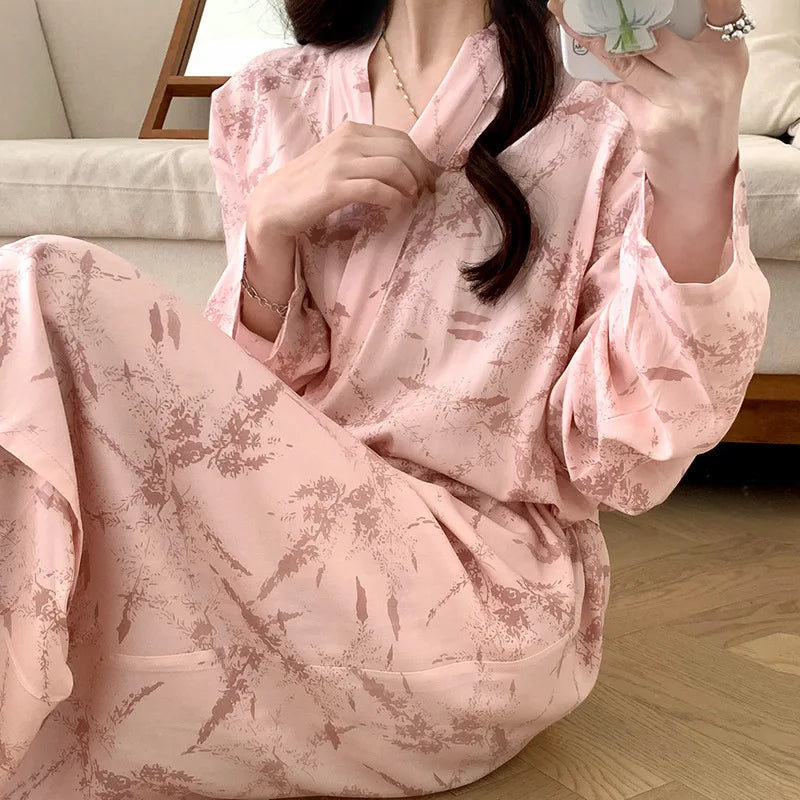 Pyjama Kimono Confortable et Respirant