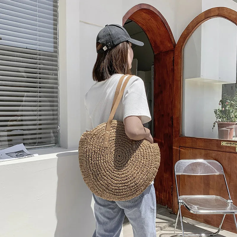 Sac Rond de Plage Stylé