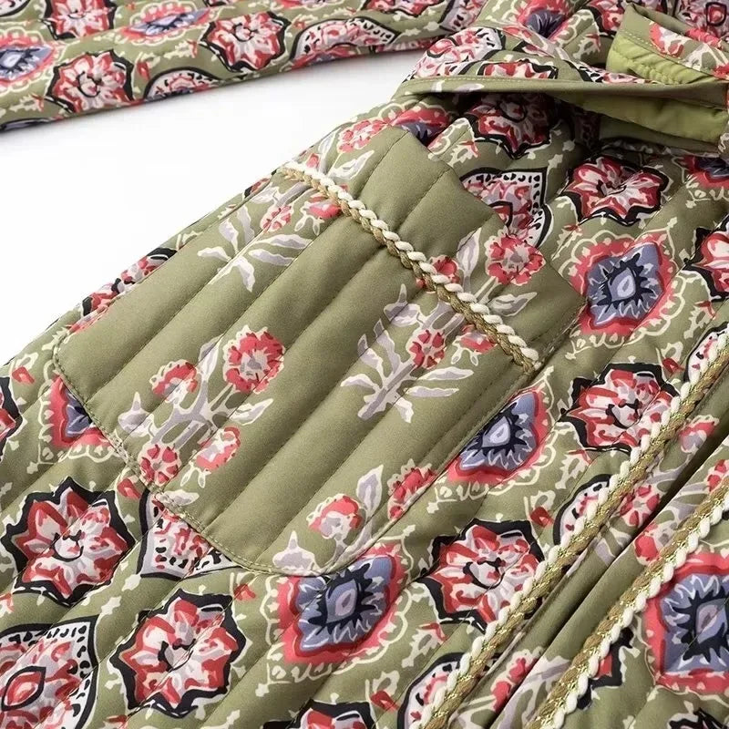 Kimono de Plage Chic à Imprimés élégants

