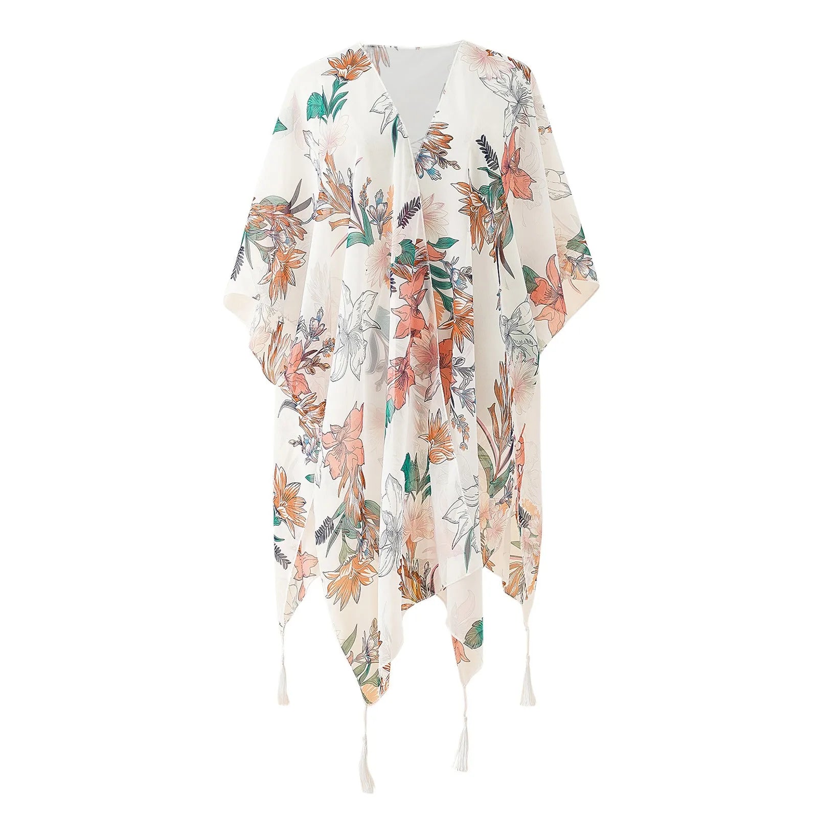 Kimono Fleuri Léger tendance