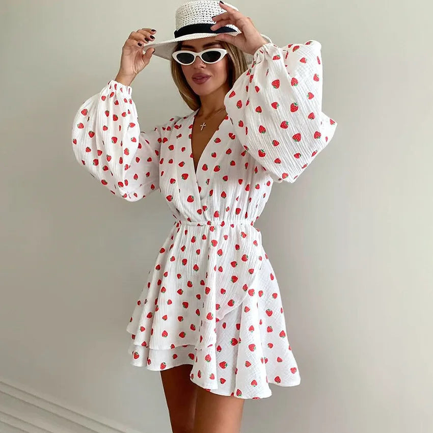 Petite Robe Kimono en Coton