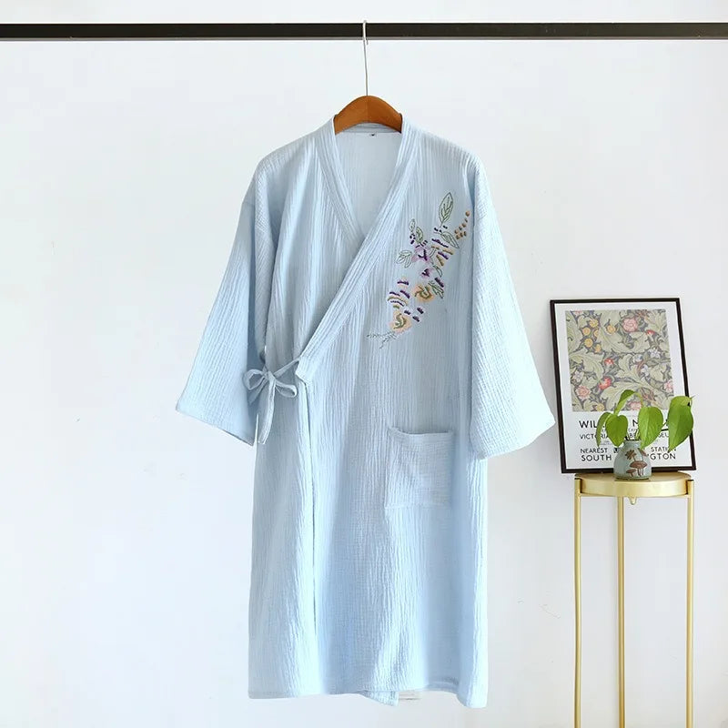 Kimono de Bain Bleu