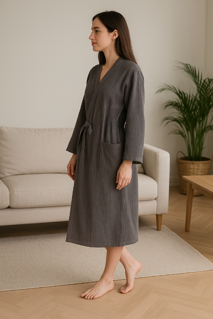 Robe Kimono de Maison Confortable