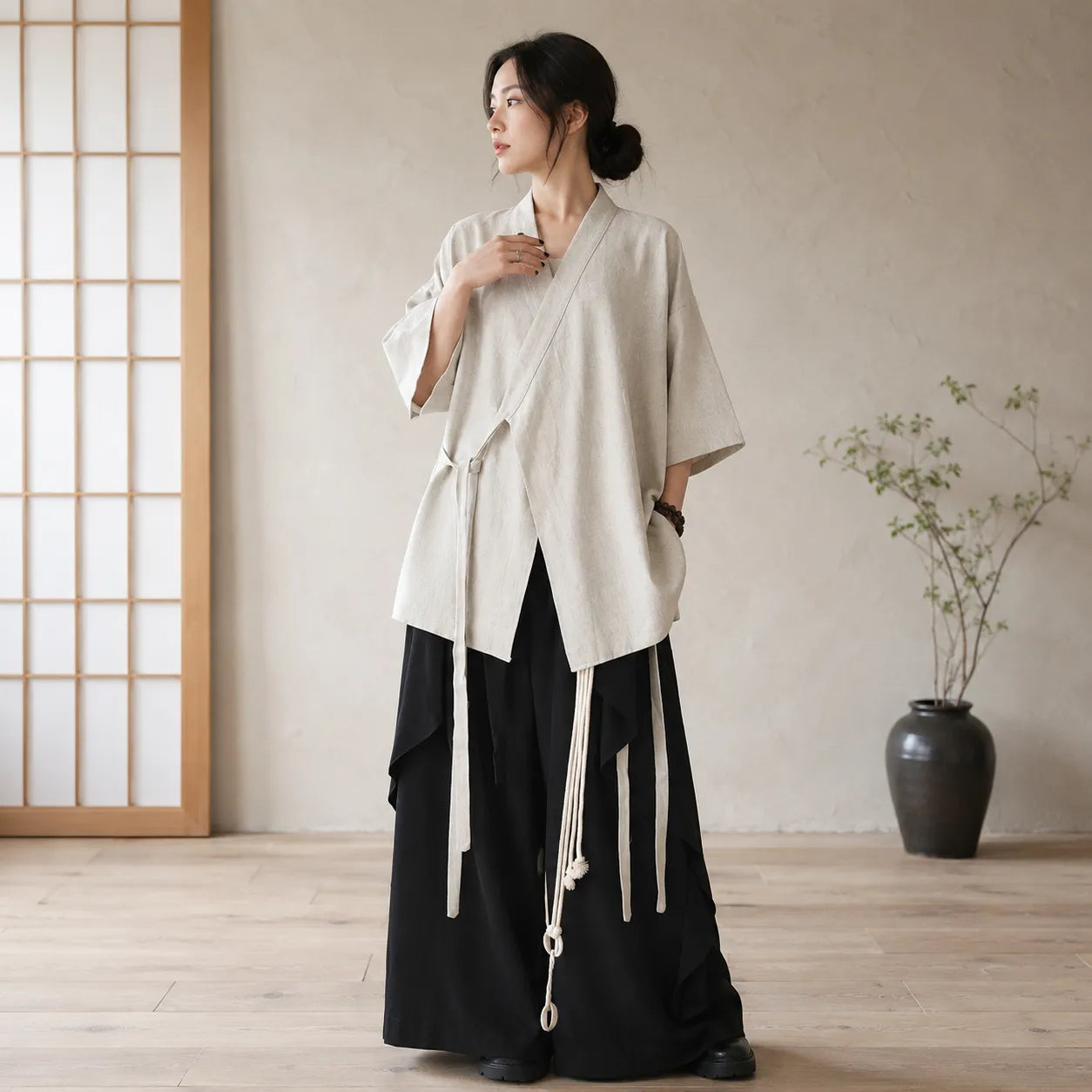 Veste Kimono Ample d’Été