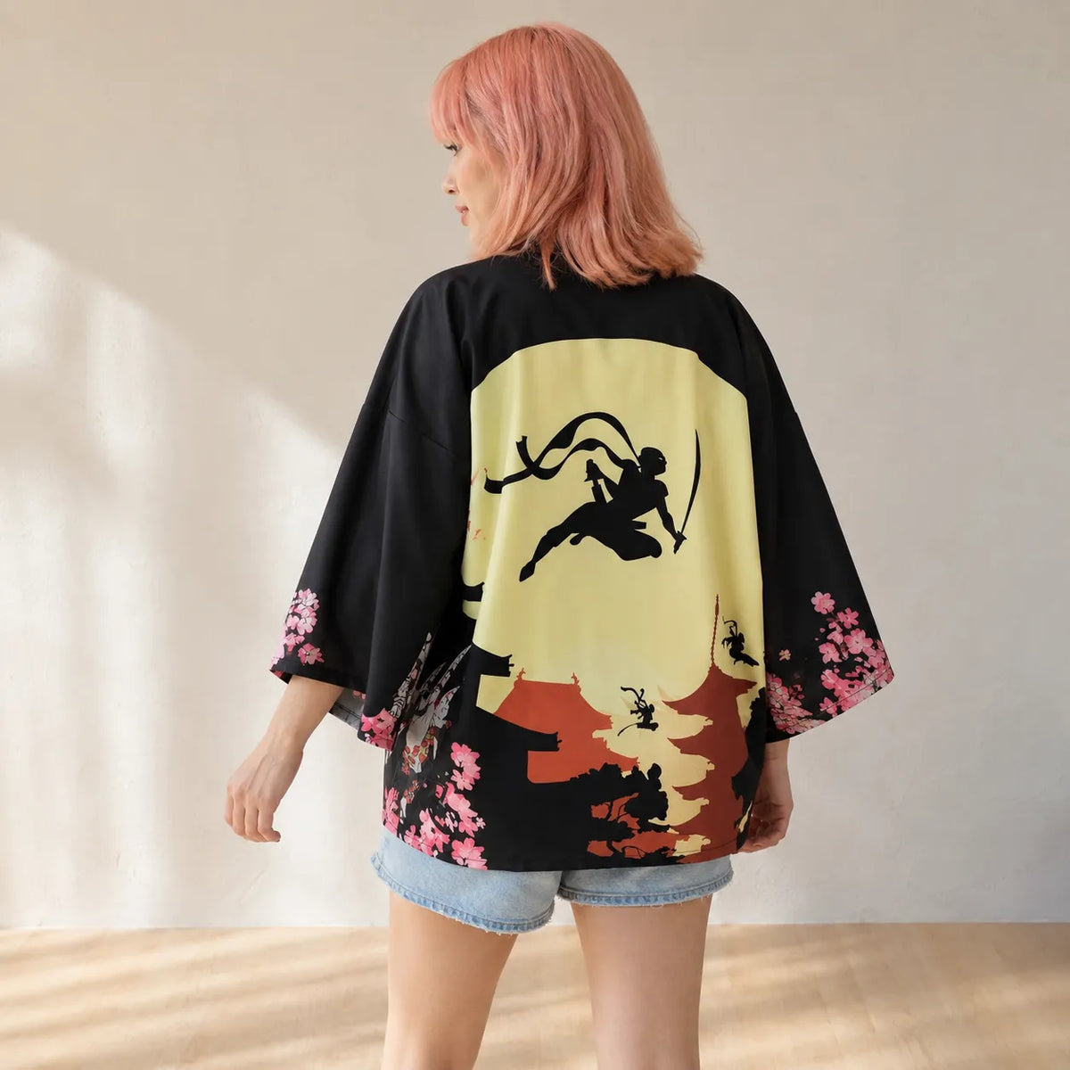 Veste Kimono Japonais Ninja