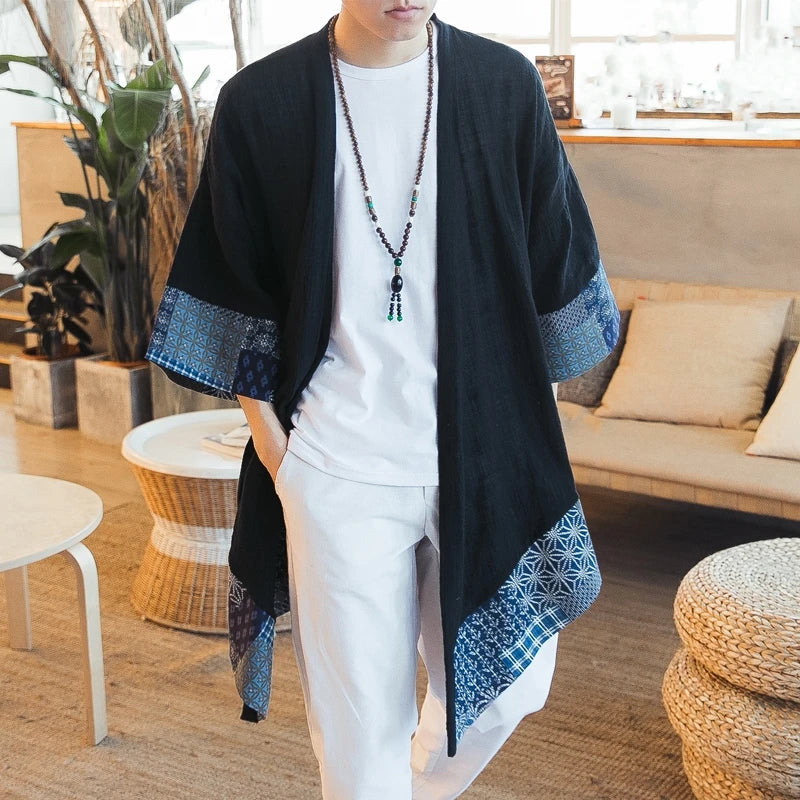 Veste Kimono Longue Design