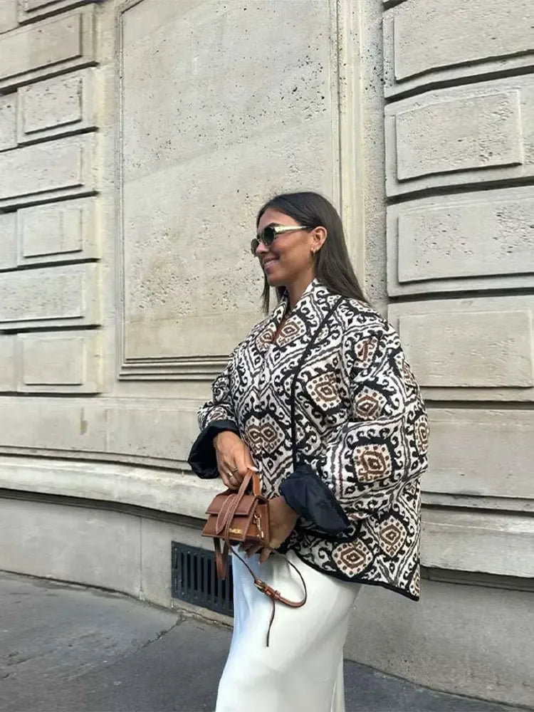 Veste Kimono Matelassée Chic Stylée