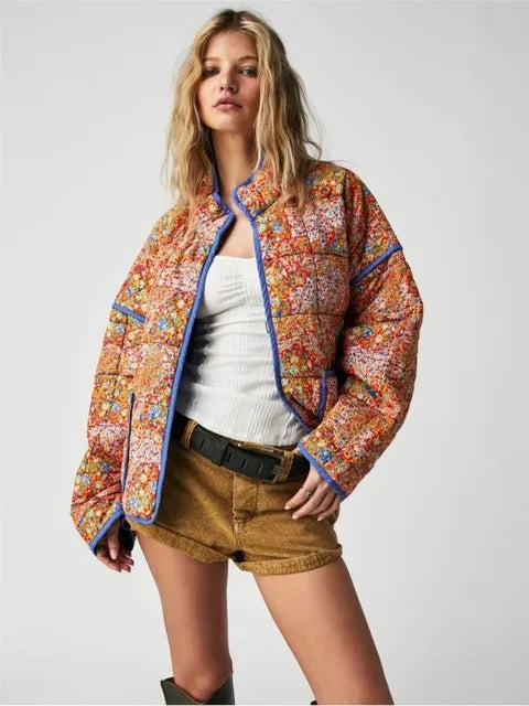 Veste Kimono Rétro Epaisse Femme