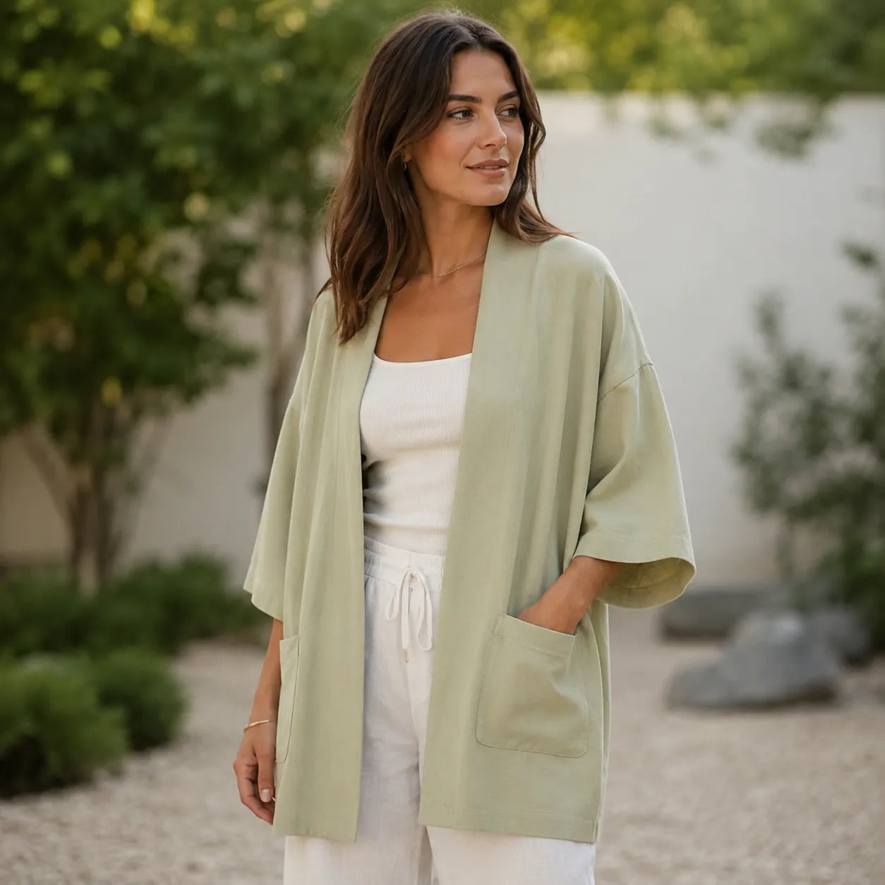 Veste Kimono Épurée