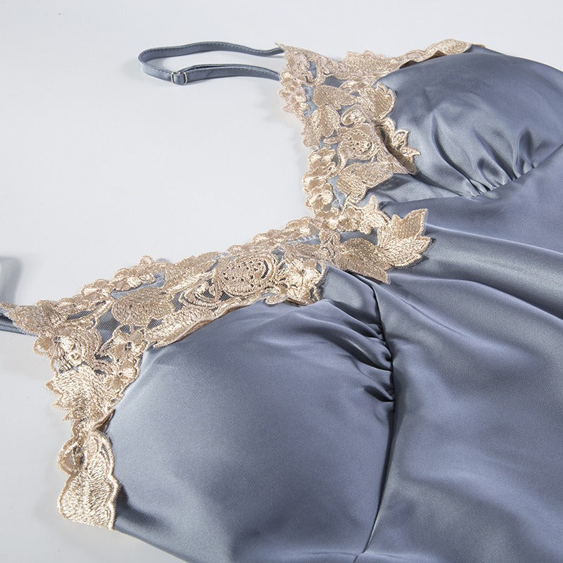 Ensemble Nuisette Kimono Femme Devant