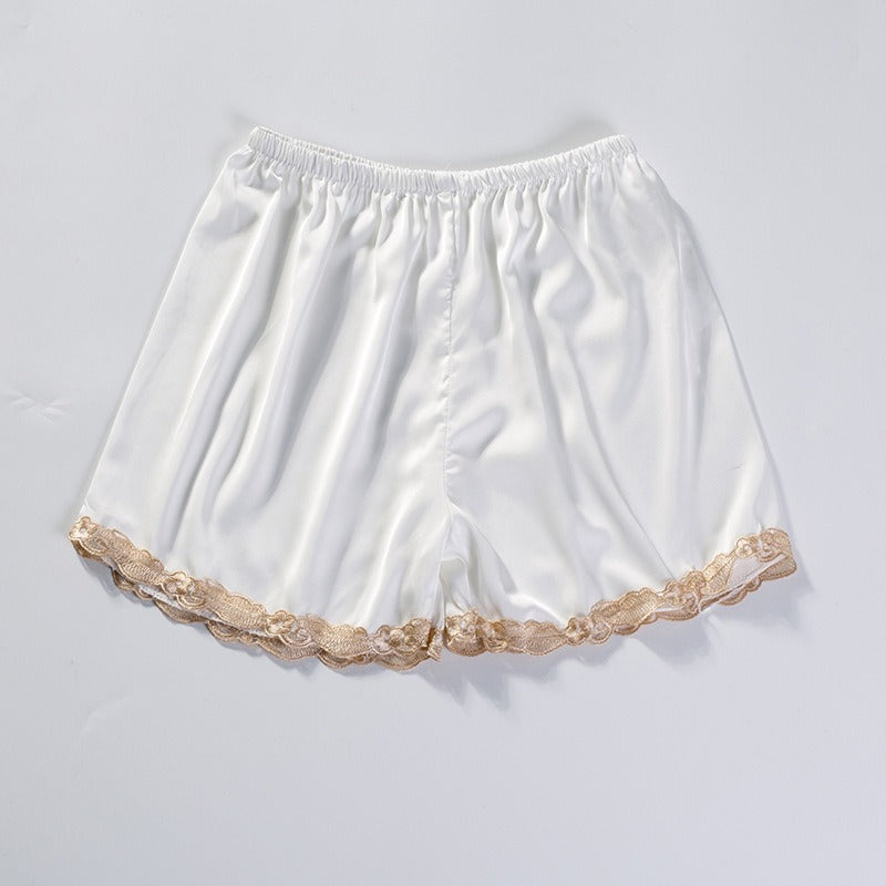 Ensemble Nuisette et Kimono Blanc Short