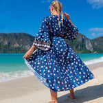 Kimono Femme Bleu Marine