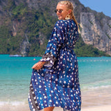 Kimono Femme Bleu Marine