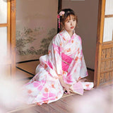 Kimono Femme Japonais Robe