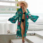 Kimono Femme Tropical