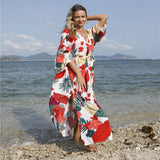 Kimono Fleuri Plage