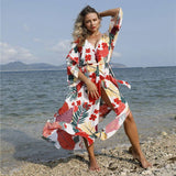 Kimono Fleuri Plage