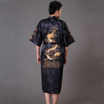 Kimono Homme Satin Dragon