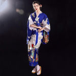 Kimono Japonais Bleu