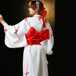 Kimono Japonais Femme Blanc