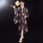 Kimono Japonais Femme Noir