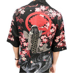 Kimono Japonais Fleuri Sakura