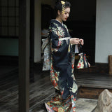 Kimono Japonais Fleurs