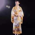 Kimono Japonais Jaune