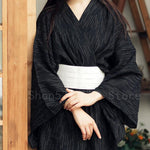 Kimono Japonais Noir Femme