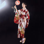 Kimono Japonais Rouge