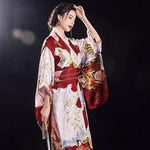 Kimono Japonais Rouge