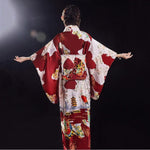 Kimono Japonais Rouge