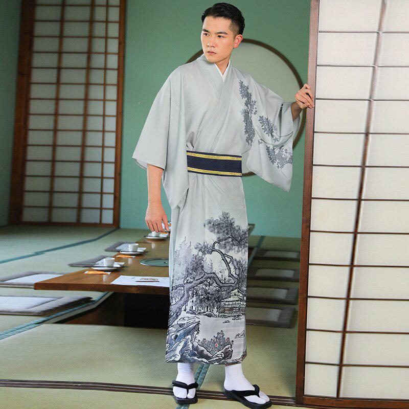 Kimono Japonais Traditionnel Vintage