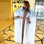 Kimono Long Blanc Femme