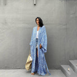 Kimono Plage Bleu