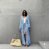 Kimono Plage Bleu